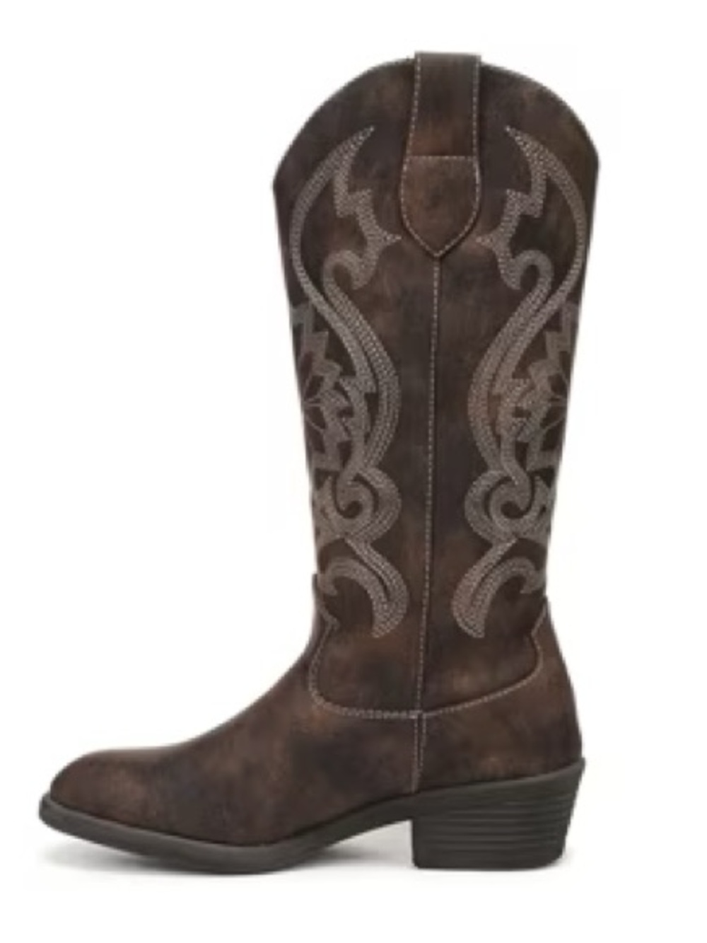 Blowfish Malibu Stutter Cowboy Boot Suede - Picture 4 of 8